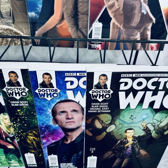 Doctor Who 10th 3-4 7 10-13 & 9th 1-3 Lot Titan Matt Smith Tardis Variants - Picture 3 of 8